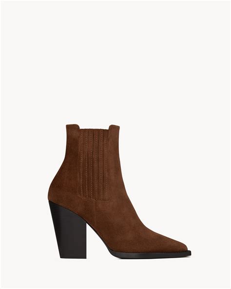 ysl nino chelsea|THEO chelsea booties in suede .